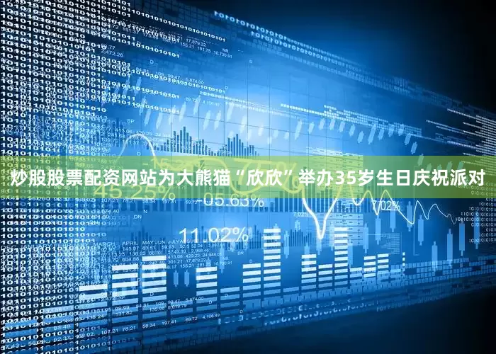 炒股股票配资网站为大熊猫“欣欣”举办35岁生日庆祝派对